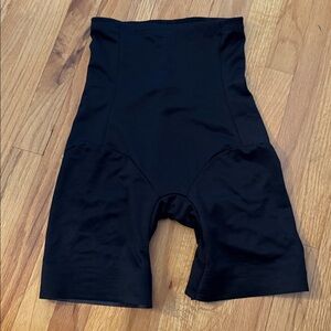 Black High-Waisted Shapewear Shorts